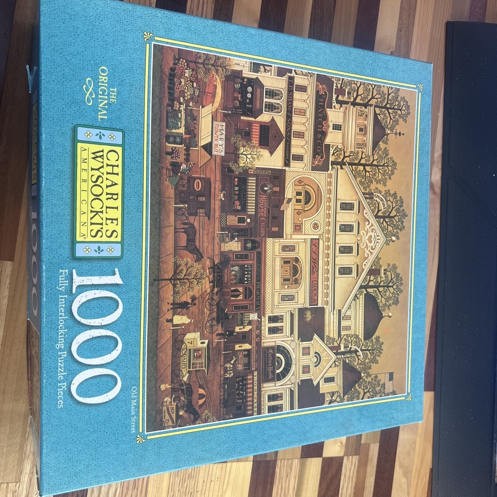 Charles Wysocki Puzzle Old Main Street