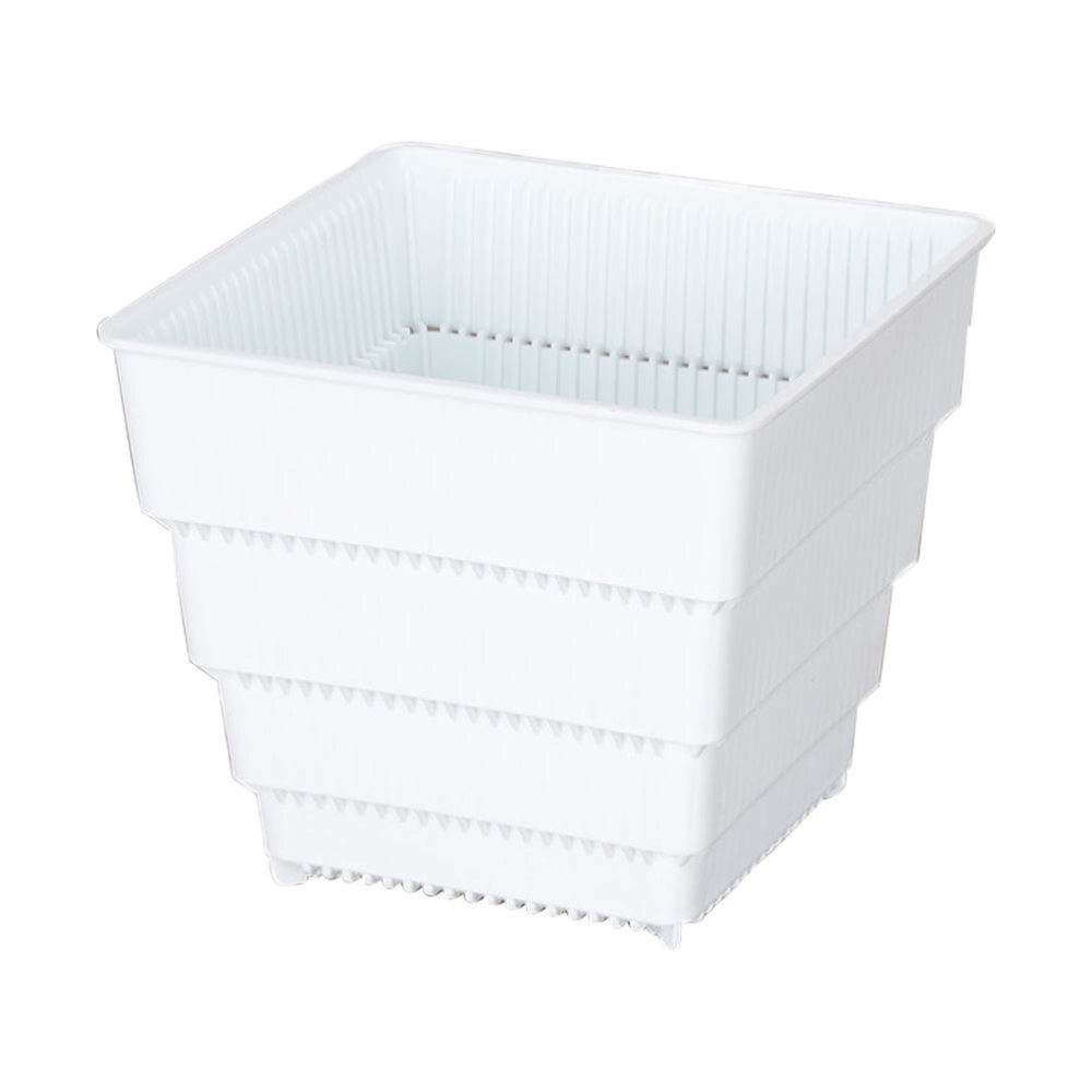 Decorative Flower Pot Plastic Square Planter Pots for Indoor Plants