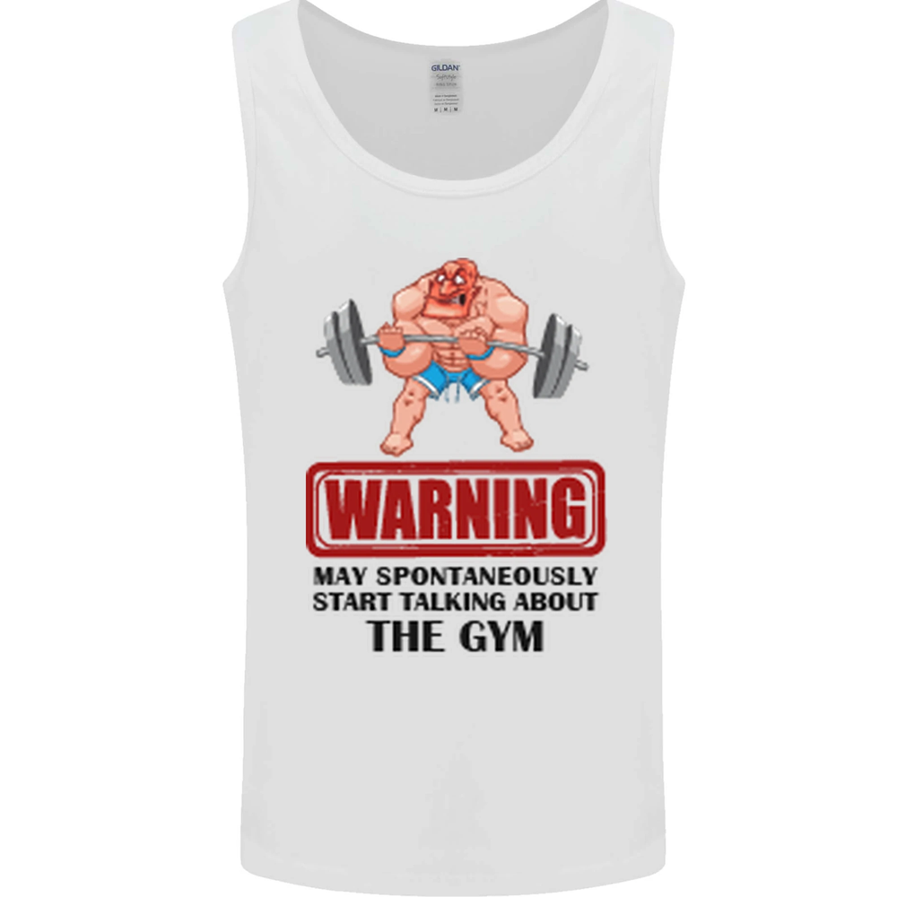 Gym May Start Talking About Mens Vest Tank Top