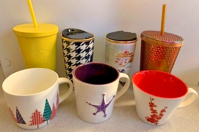 Vintage Starbucks Coffee Mugs - Various Styles, Sizes & Colors - Choose Yours