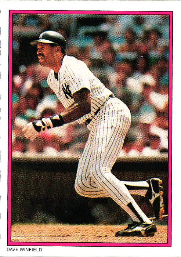 1988 Topps Glossy All-Star Mail-In #46 Dave Winfield Baseball Card