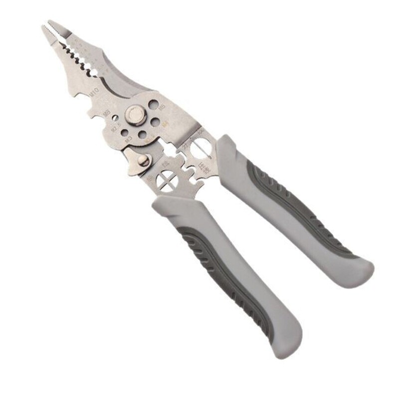 Multifunctional Wire Stripper Crimper and Cable Cutter Tool