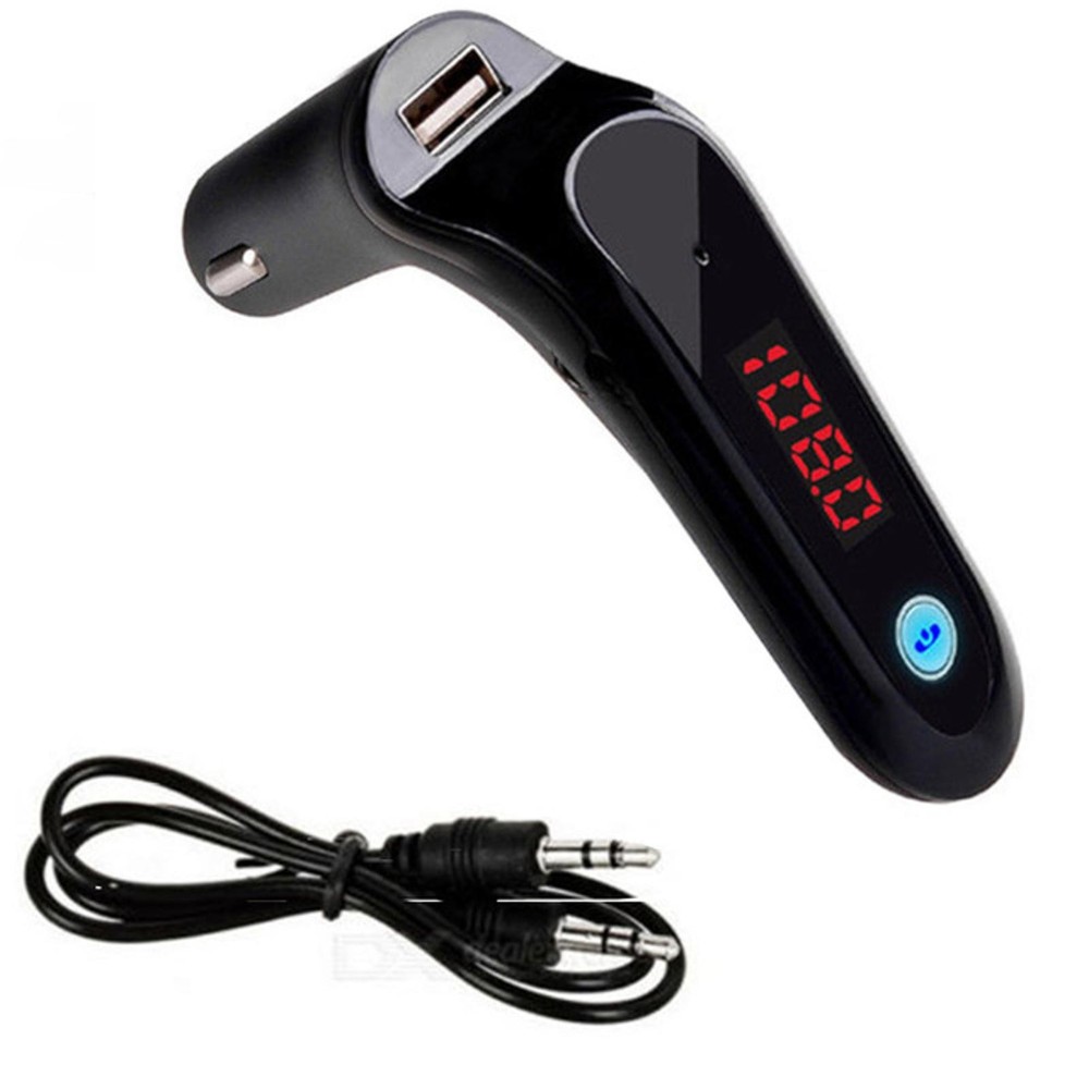 2.5A Fast Charging USB Car MP3 FM Transmitter with WPA FLV WAV Playback
