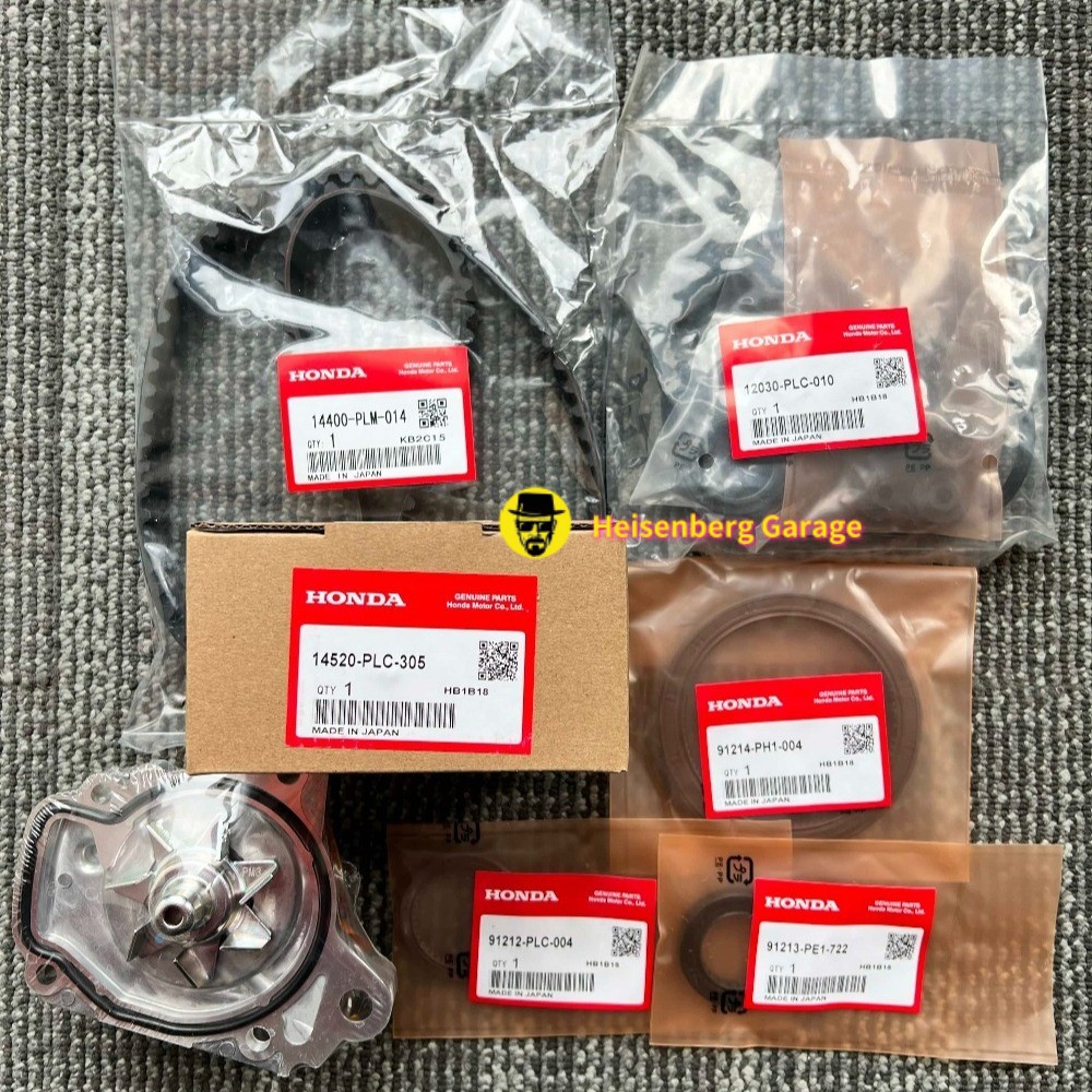 New OEM Timing Belt Kit Water Pump For 01-05 Honda Civic 1.7L D17A1 D17A2 D17A7
