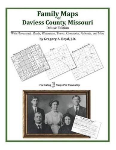 Gregory a Boyd J D Family Maps of Daviess County, Missouri (Paperback)