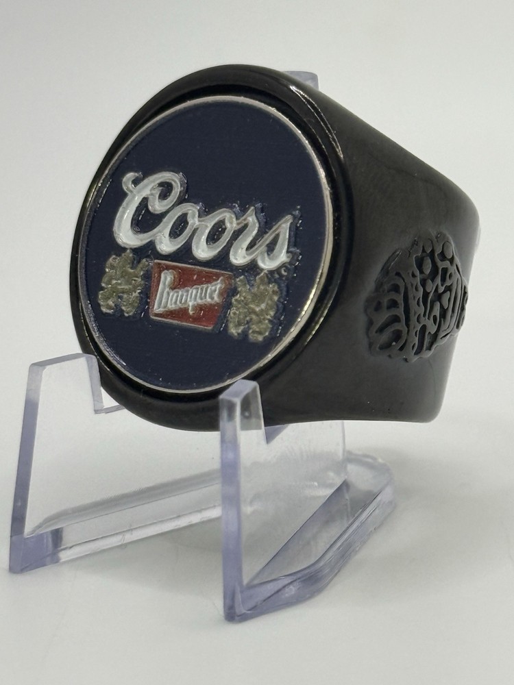 The COORS BANQUET beer deCAPitator Ring bottle cap & can tab Opener!