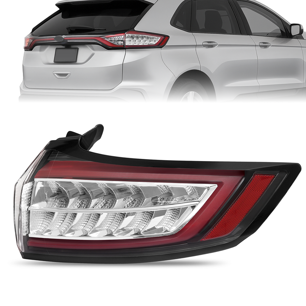 Full LED Tail Light Right Side For Ford Edge 15 2016-2018 Brake Lamp #FO2801244