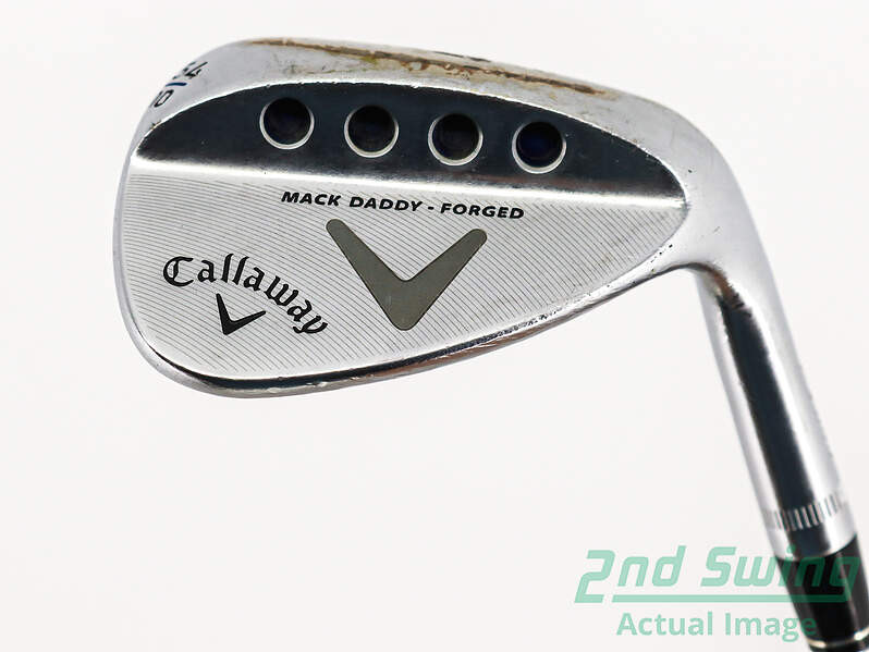 Callaway Mack Daddy Forged Chrome 54° Sand Wedge Steel Stiff Right 35in Golf Club