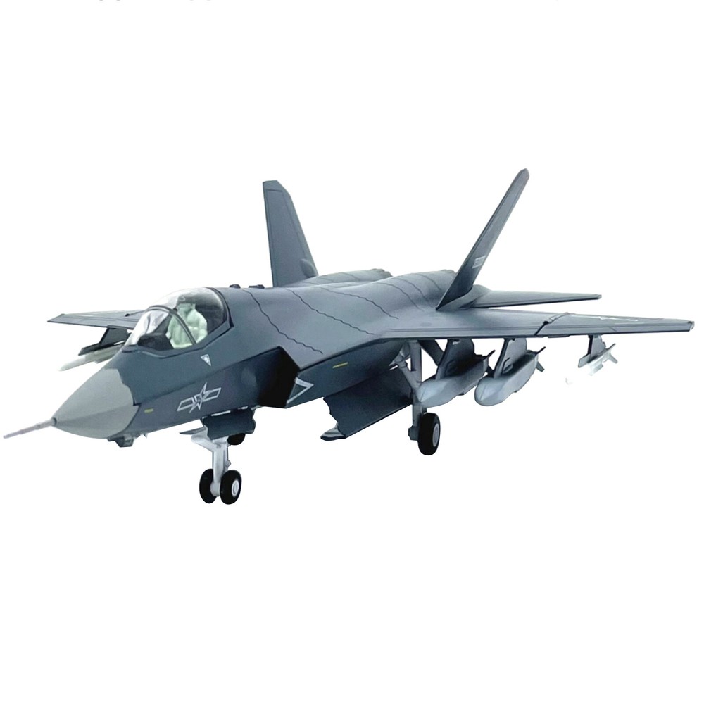 1/72 Scale 26cm Diecast Alloy China J-35 Fighter Military Model Souvenir