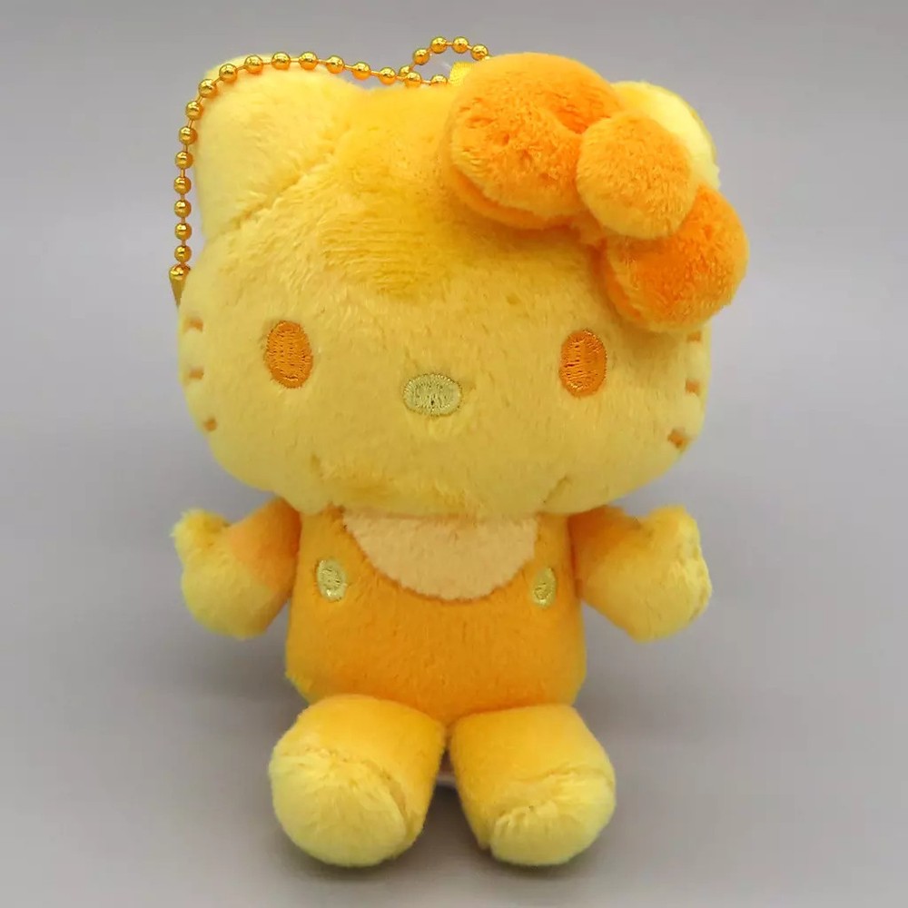 Hello Kitty Orange Sanrio Keychain Mascot Charm