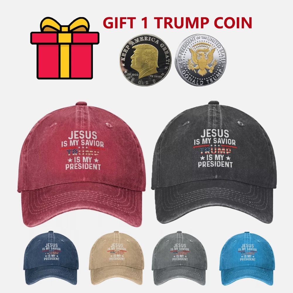 Trump 2024 MAGA Cap -TRUMP Is My President Baseball Hat Headwear