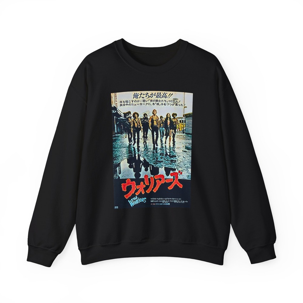 The Warriors Graphic Print Movie Art LS Unisex Heavy Blend™ Crewneck Sweatshirt