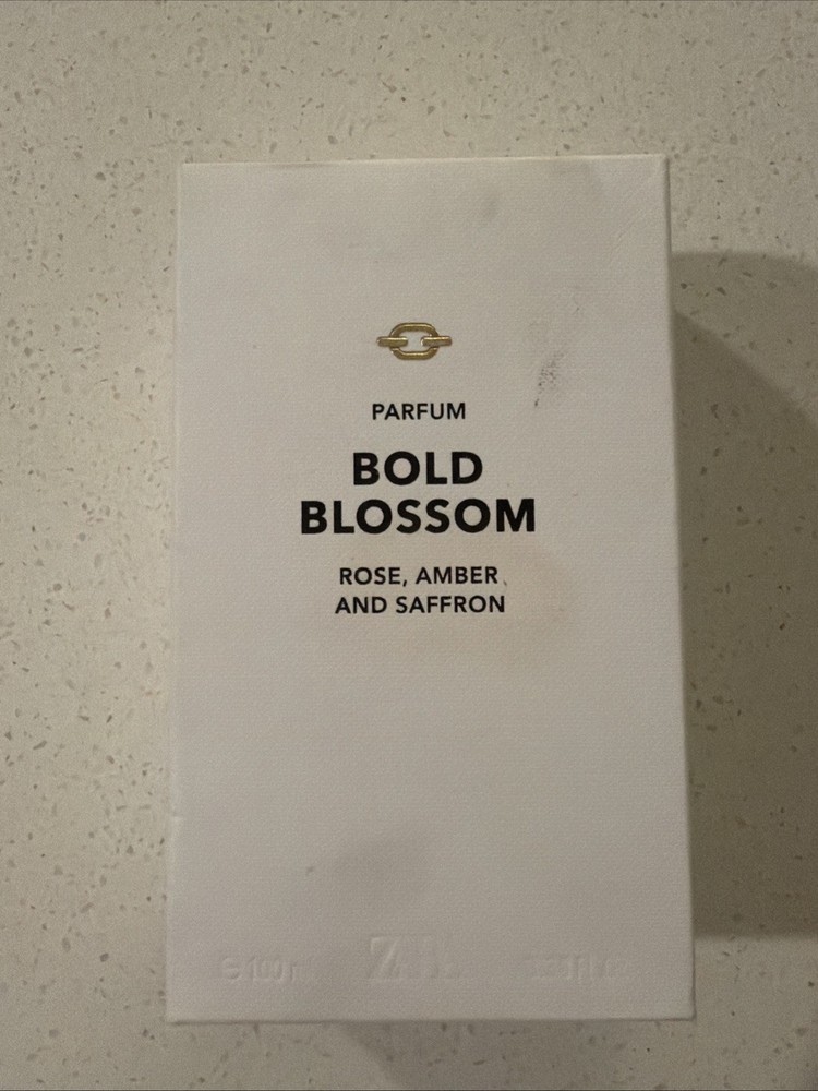 ZARA Bold Blossom for Women 3.38 oz (100ml) Parfum Spray RETAIL BOX