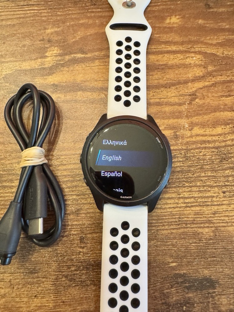 Garmin Forerunner 265 GPS Smartwatch 46mm Black with Advanced Running Metrics