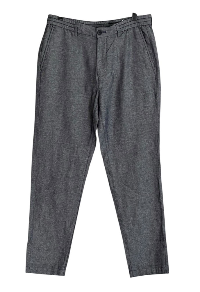 Banana Republic Linen Blend Mason  Pants Men’s 33x31 Athletic Tapered Fit