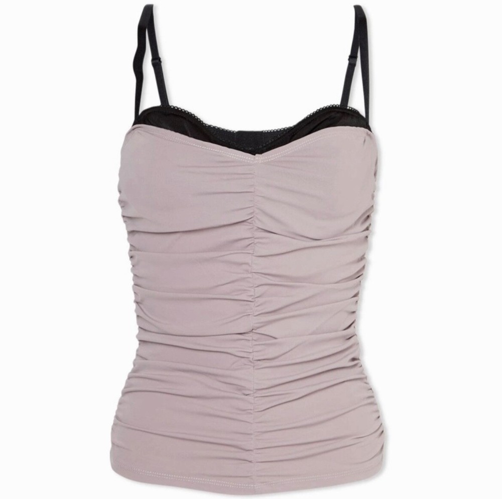 NEW Miaou Renzo Tube Top In Taupe For Women's Size Medium