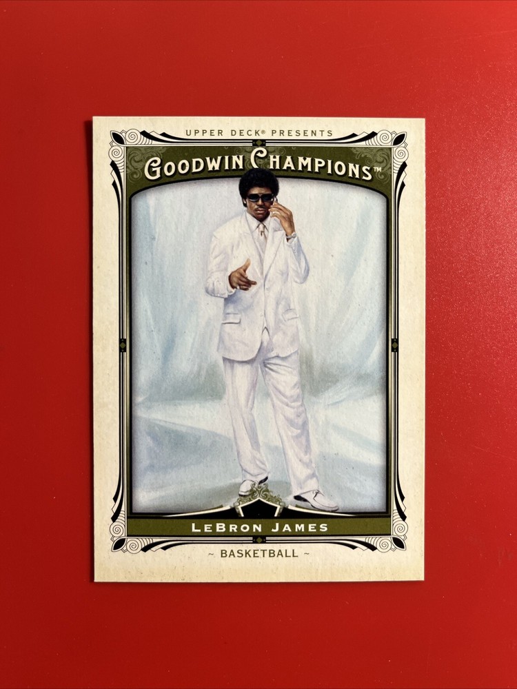 LEBRON JAMES 2013 Upper Deck Goodwin Champions #17 CAVS LAKERS