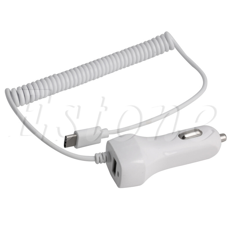 Fast USB-C Car Charger for Phone Tablet GPS Devices