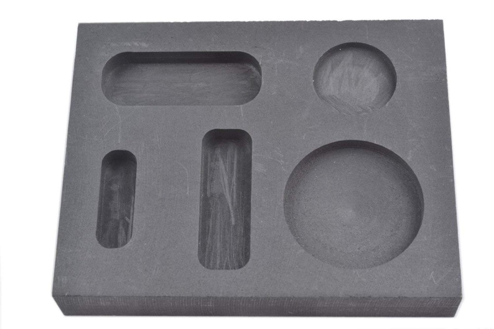 OTOOLWORLD Graphite Casting Ingot Mold for Metal Refining Scrap Bar Coin Combo