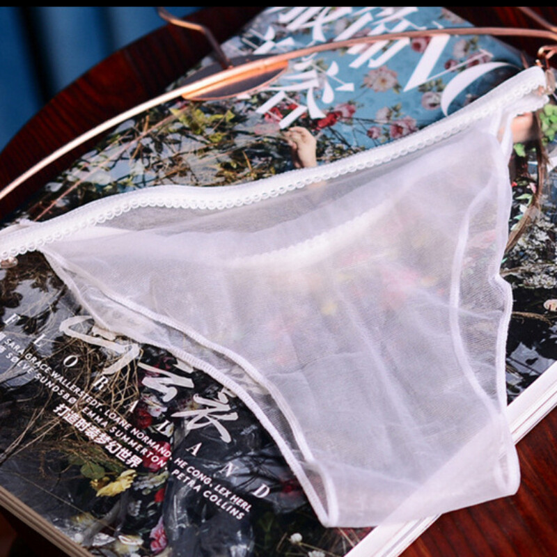 Lady Mesh Sheer Lace Thongs G-string Underwear Briefs Knickers Sexy Wet Look Fit