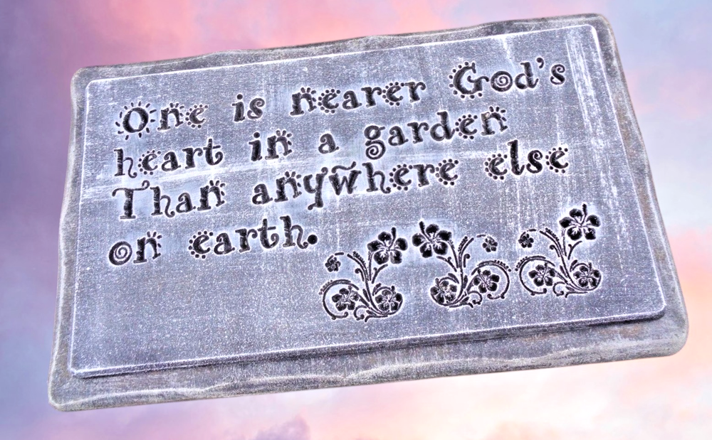 Bench top mold God cement plaster ABS plastic memorial mould 22