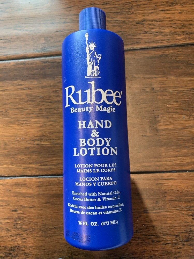 Rubee Beauty Magic Hand & Body Lotion with Natural Oils, Vitamin E & Cocoa 473ml