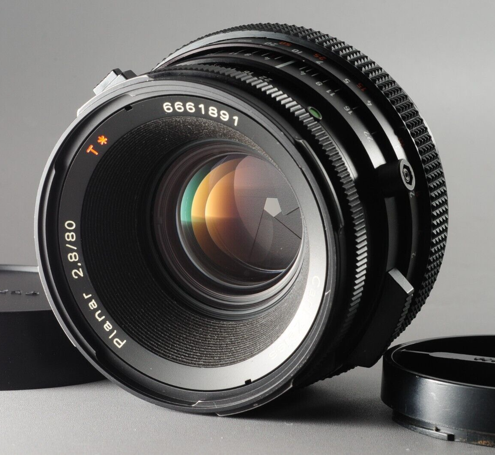 Near Mint Hasselblad Zeiss Planar T CF 80mm F2.8 Manual Focus Lens Japan 3455