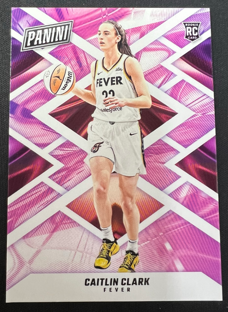Caitlin Clark 2024 Panini Black Friday WNBA Rookie RC Refractor #RC17 Fever -JJ