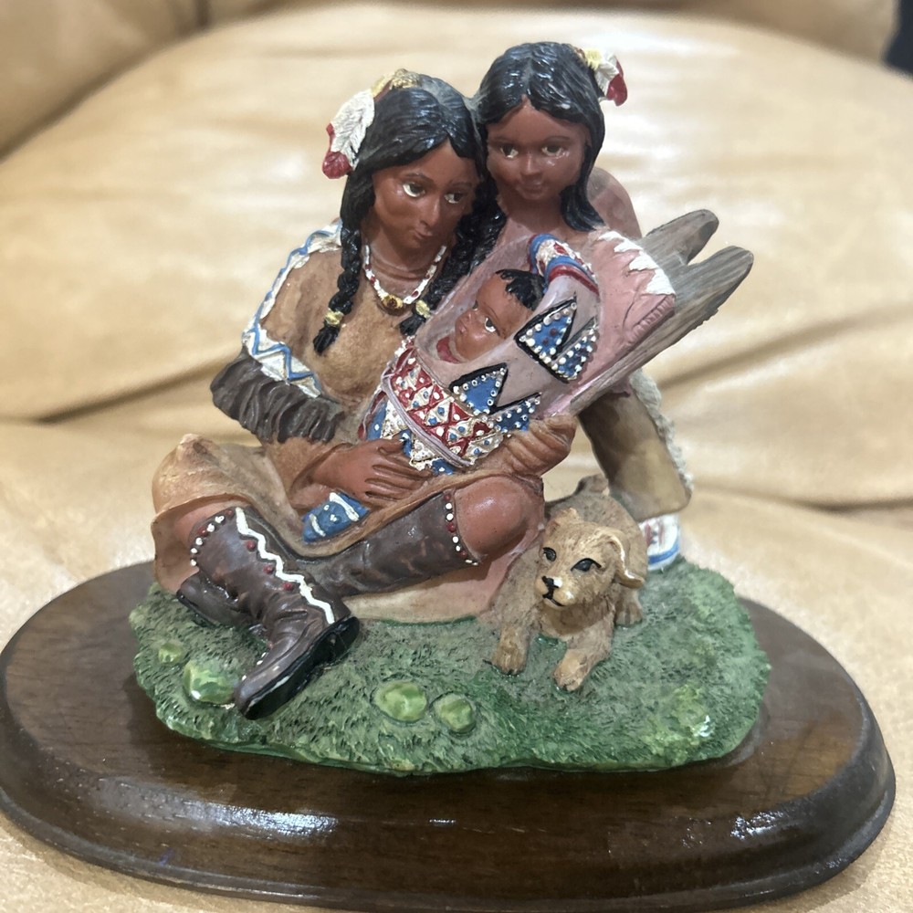 Handcrafted Native American figurines for home decor