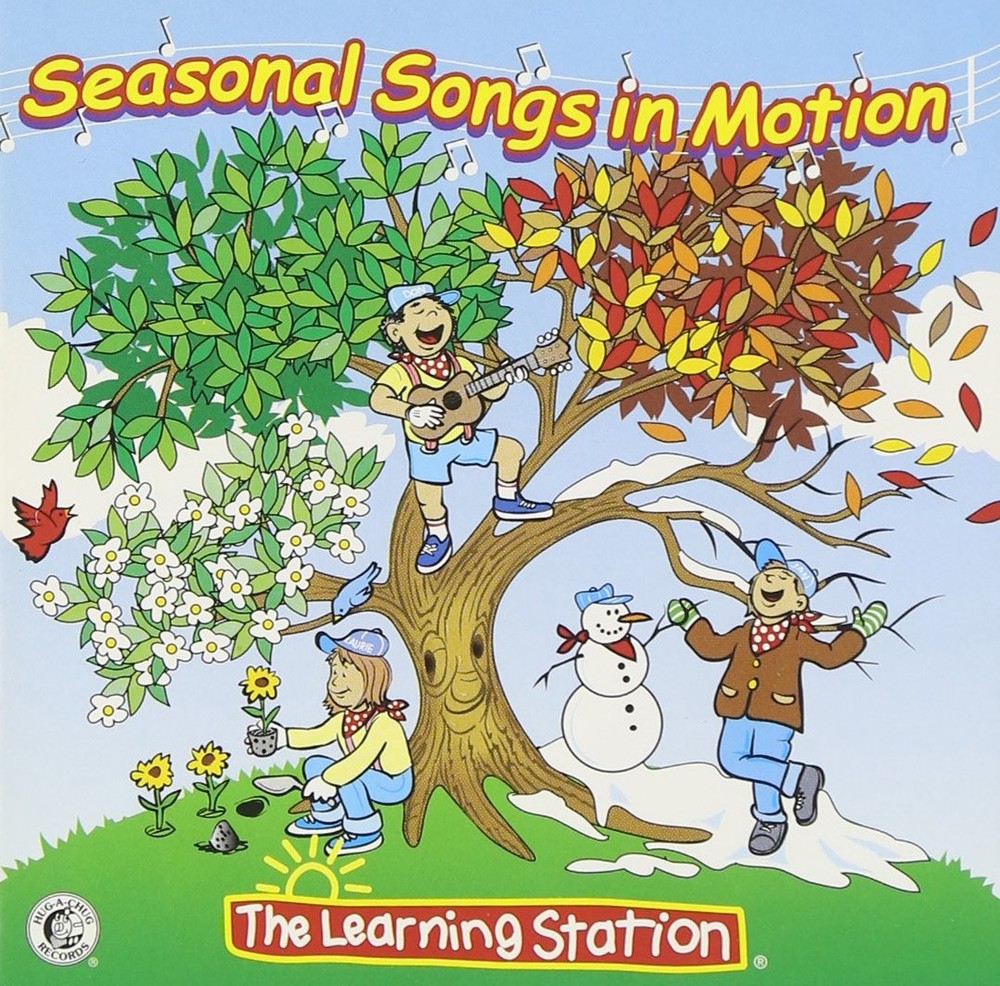 Seasonal Songs in Motion [CD] The Learning Station [Ex-Lib. DISC-ONLY]-image