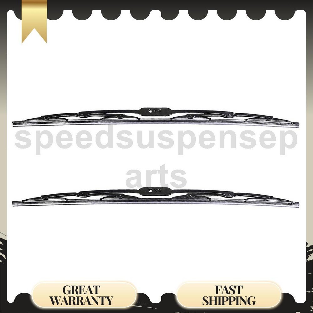 2 Front Wiper Blades for 2000 Pontiac Bonneville Grand Prix Montana