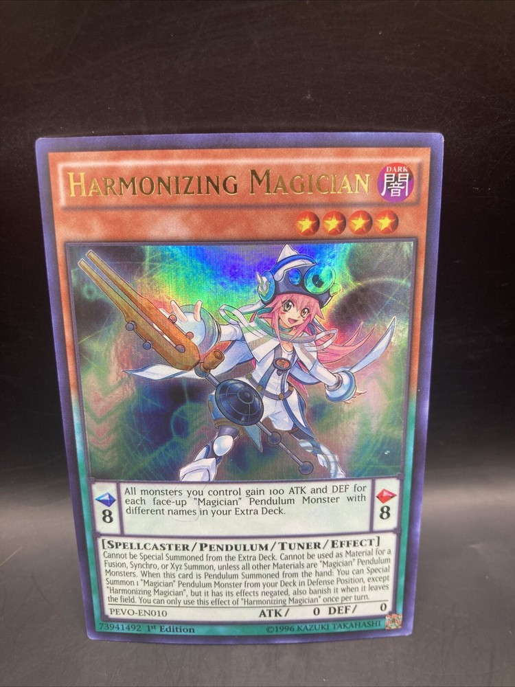 Harmonizing Magician PEVO-EN010 Pendulum Evolution 1st Ed Ultra Rare