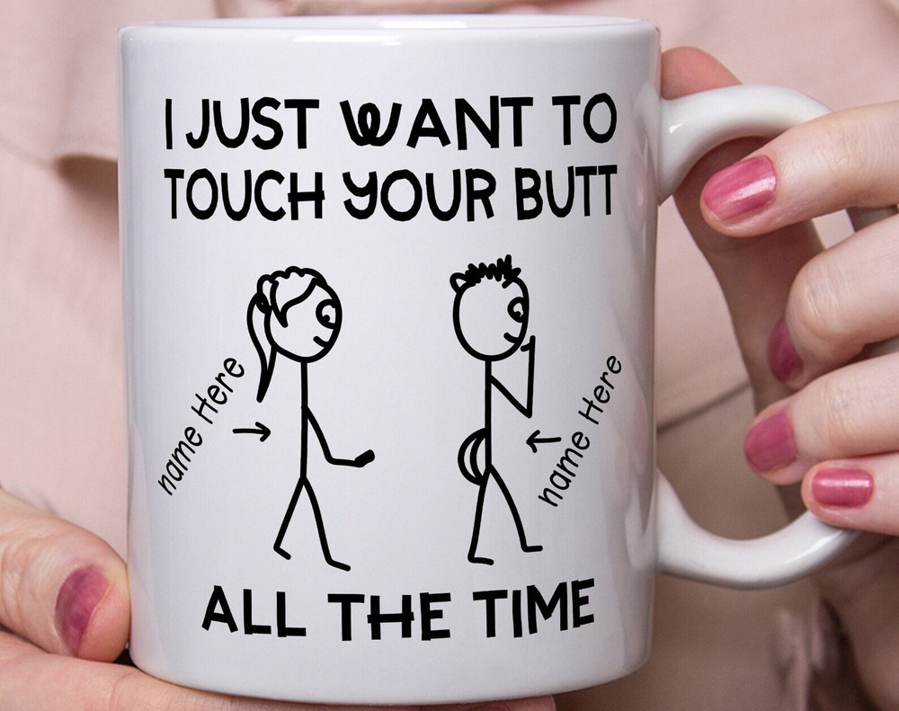 Funny Valentine Mug for Boyfriend or Husband - I Just Want To Gift Idea