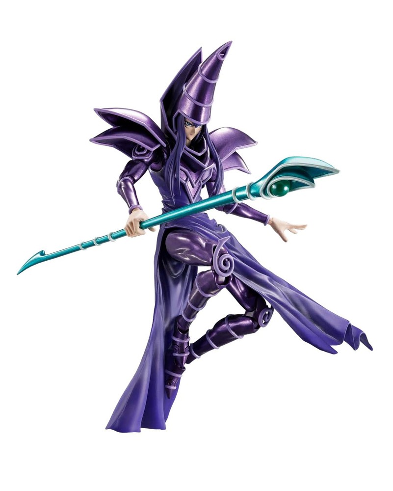 Tamashii Nations S.H. MonsterArts YuGiOh Black Magician 185mm Action Figure