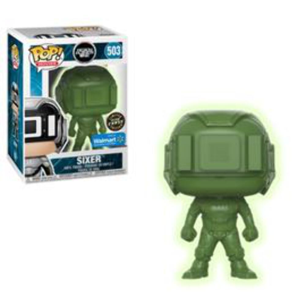 Funko POP! Movies: Ready Player One - Sixer (Walmart)(CHASE)(Damaged Box) #503