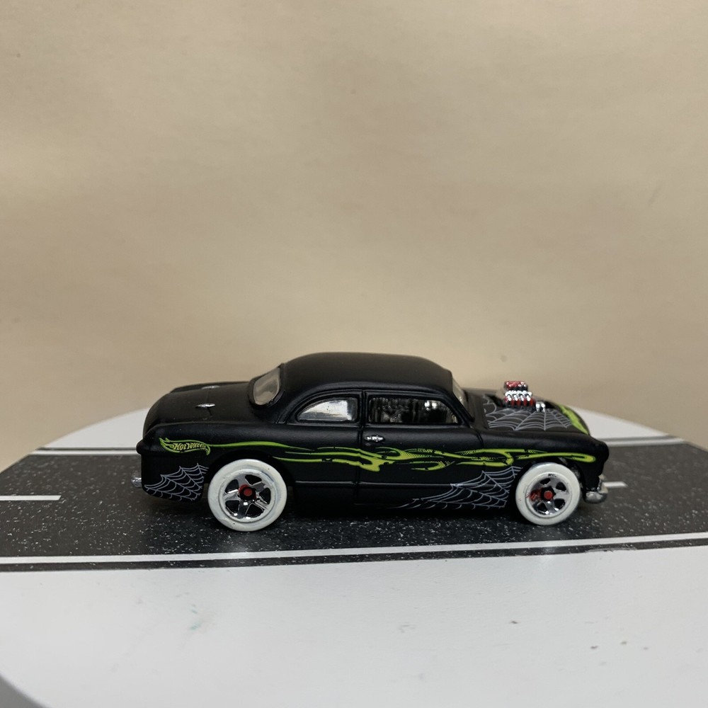 CUSTOM 2002 Hot Wheels #180 Shoe Box Black Matte w/Chrome 5sp White Walls NM