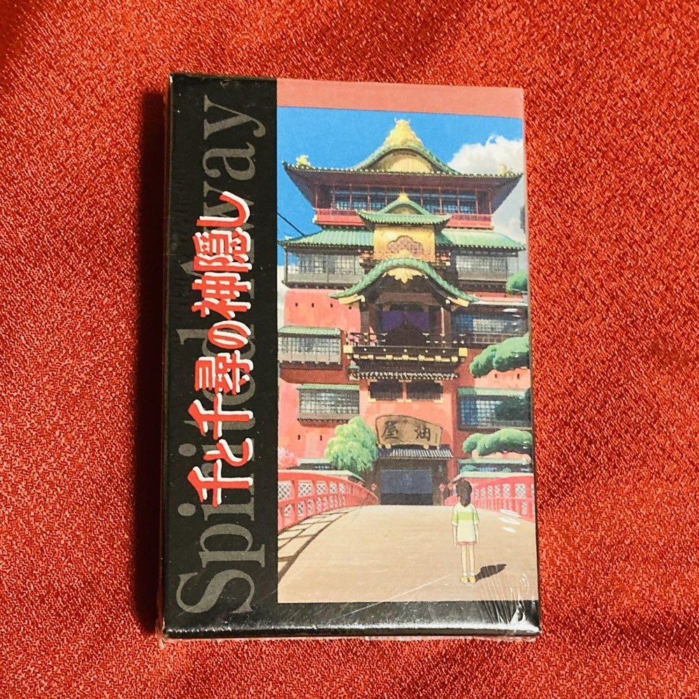 Spirited Away Limited Edition Novelty Playing Cards   in Shrink.wrap