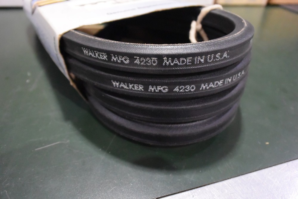 WALKER MOWER PART 4230 ENGINE PTO BELT MATCHED SET