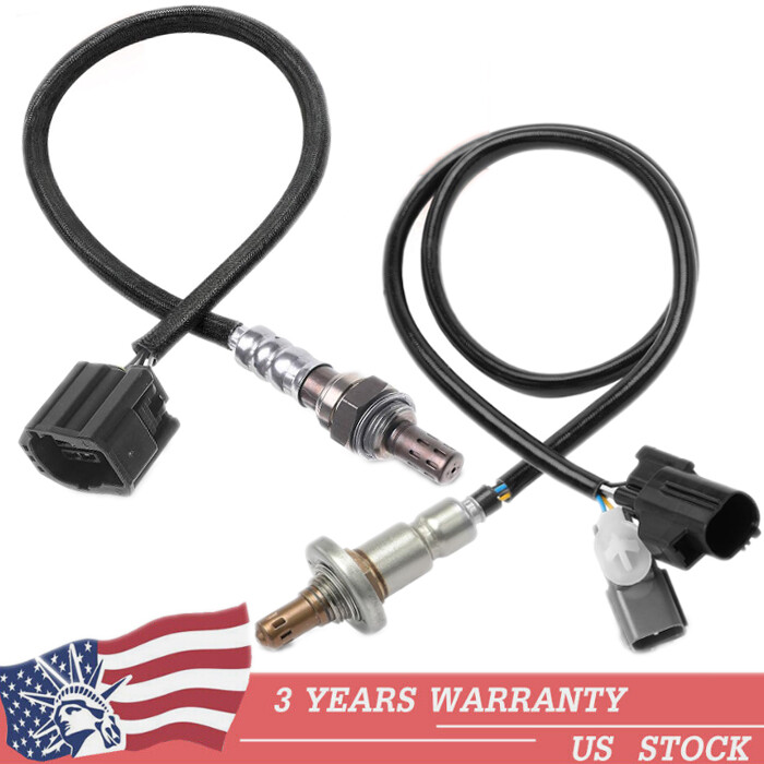 2X Oxygen O2 Sensor for Mazda 3 2010  2013 2.3L L4 Upstream + US Downstream