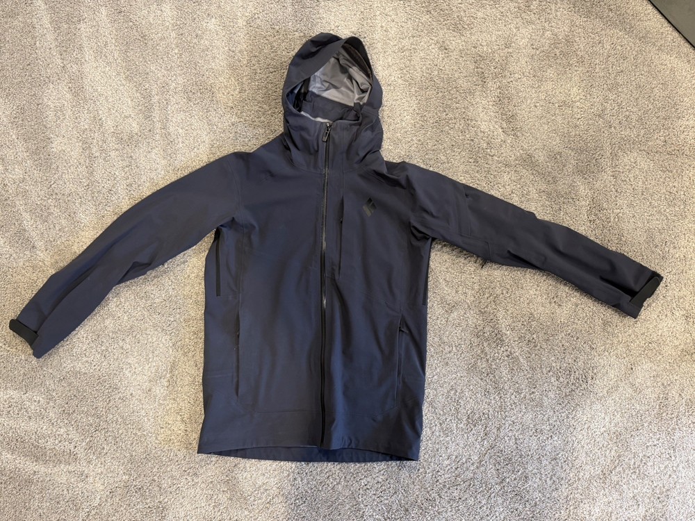 Black Diamond Recon Stretch Ski Shell Jacket - Men's Medium - Carbon