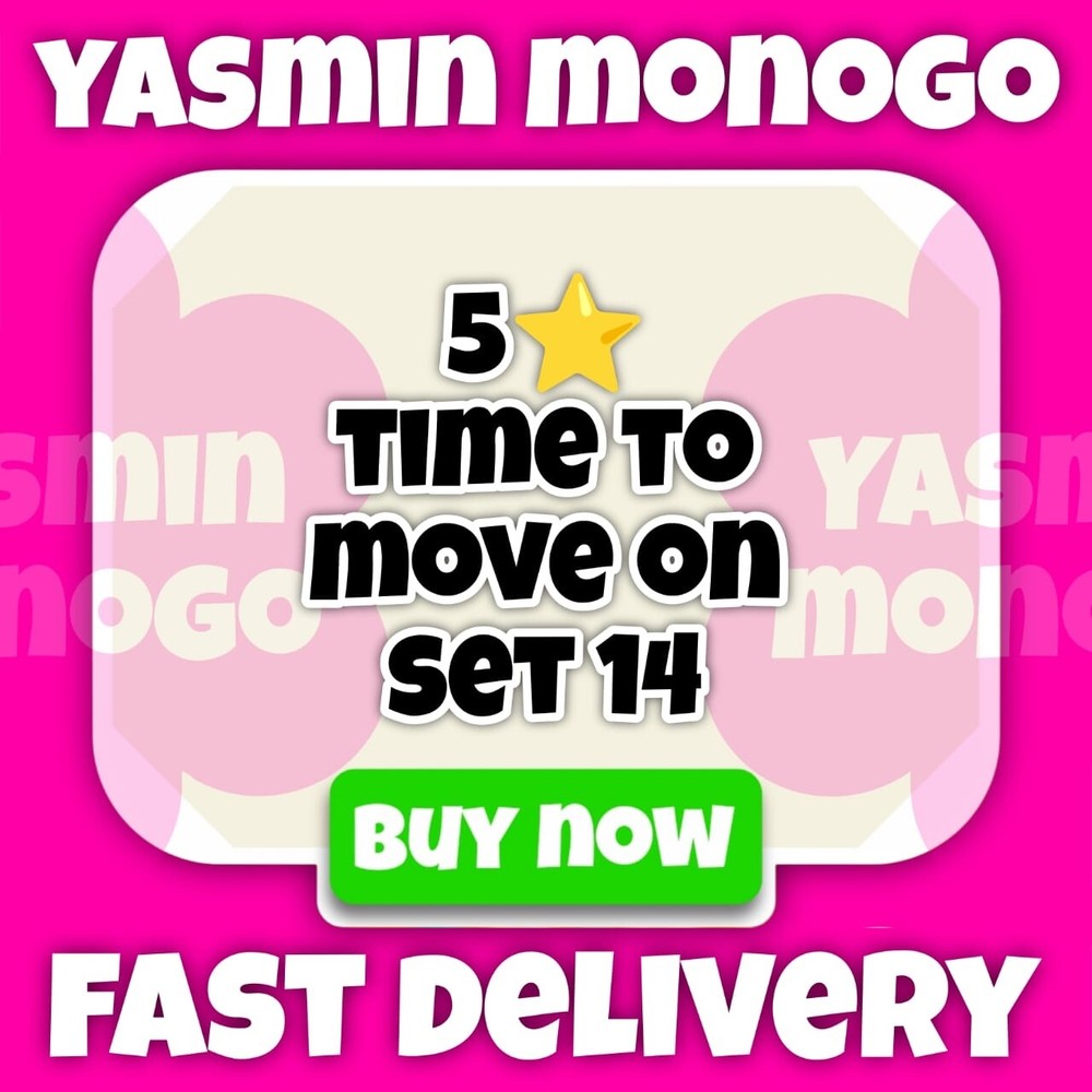 5s Time To Move On - MonoGo Sticker - Fast Delivery