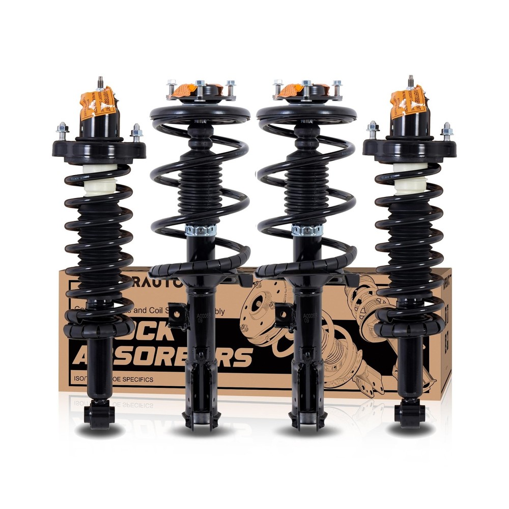 Front Rear Complete Struts Coil Spring for Mitsubishi Lancer 2008-2017