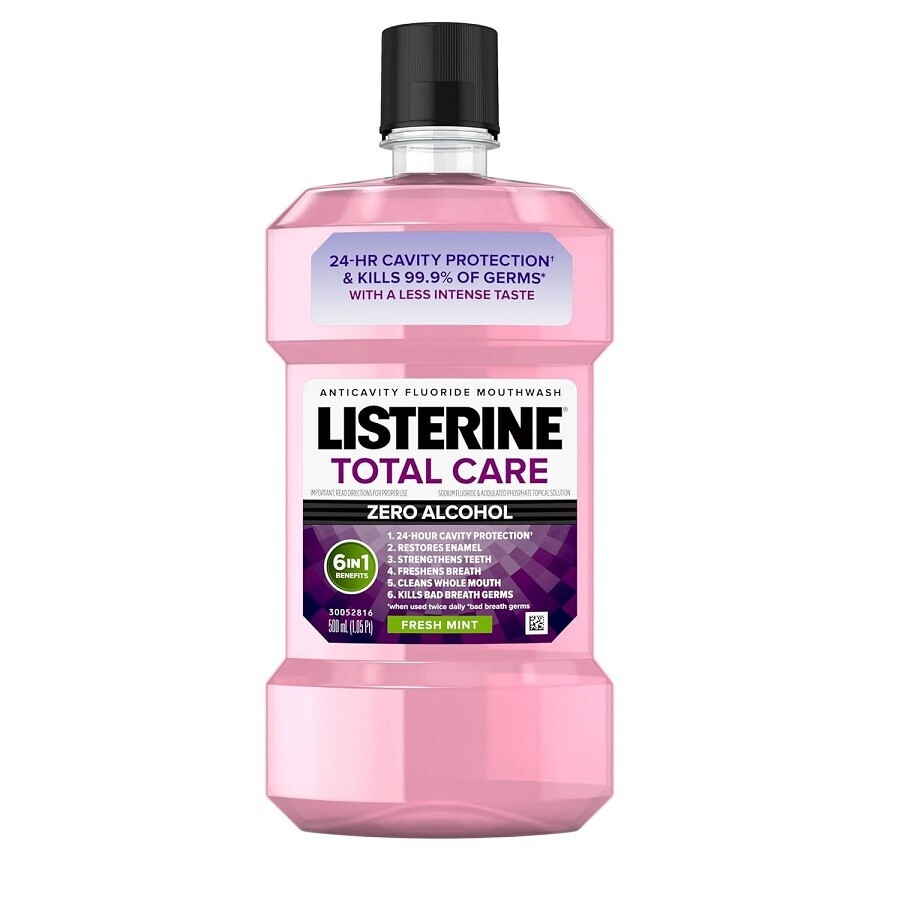 Listerine Clinical Solutions Mouthwash Gum Health Antiseptic,5x more cleaning