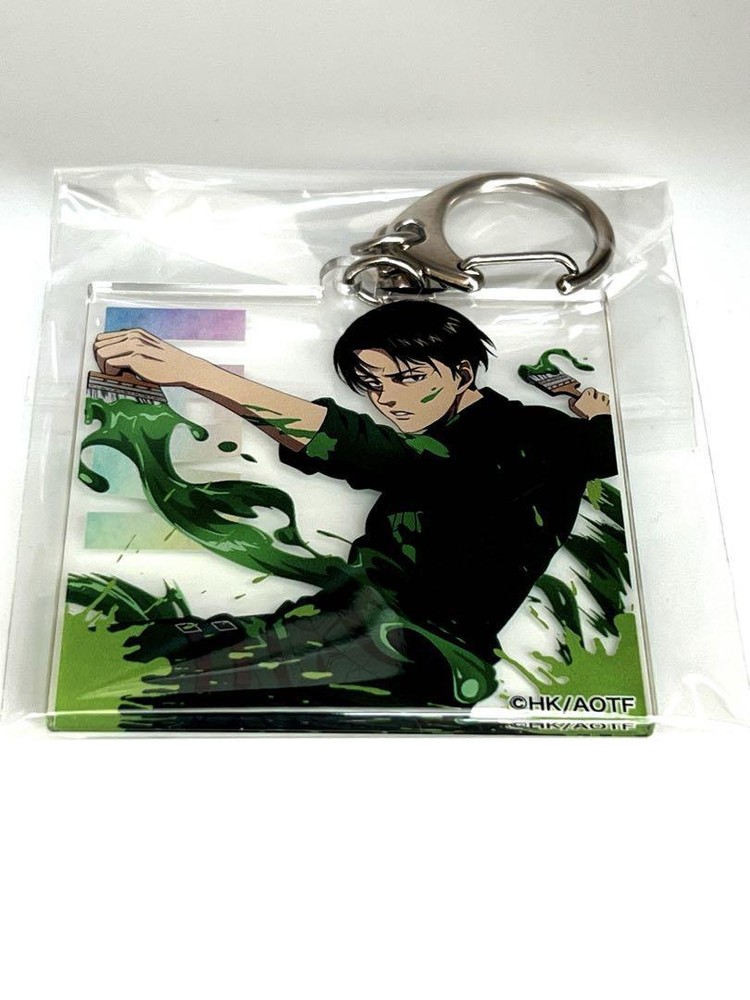 Attack On Titan Akihabara Levi Axta Keychain