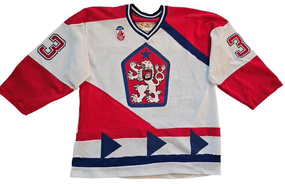 Czechoslovakian National Team Ice Hockey Jersey , Canada Cup