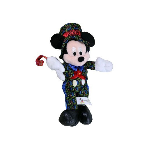 2004 Walt Disney World 11 Inch Mickey Mouse New Year Plush Toy-image