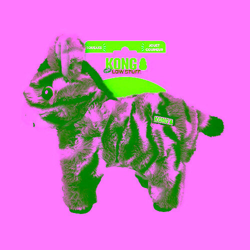 Low Stuff Stripes Dog Toy Donkey 1 Count / Medium By Rogz