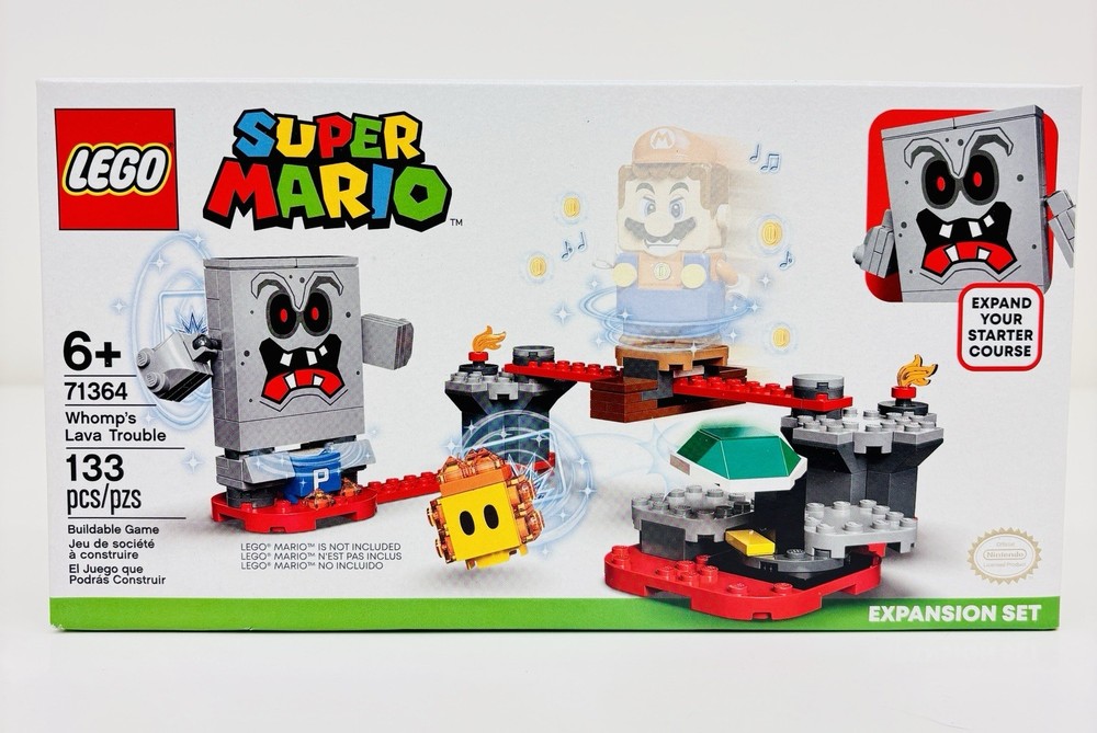 LEGO Super Mario: Whomp's Lava Trouble Expansion Set (71364)