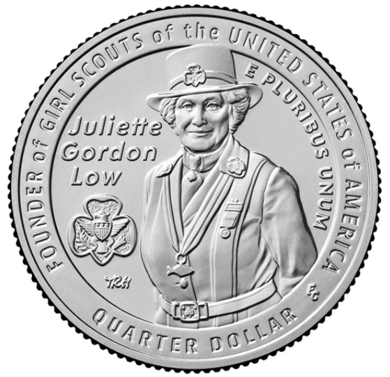 (PRESALE) 2025 P D Juliette Gordon Low American Women Quarters 2 Coin Set-image