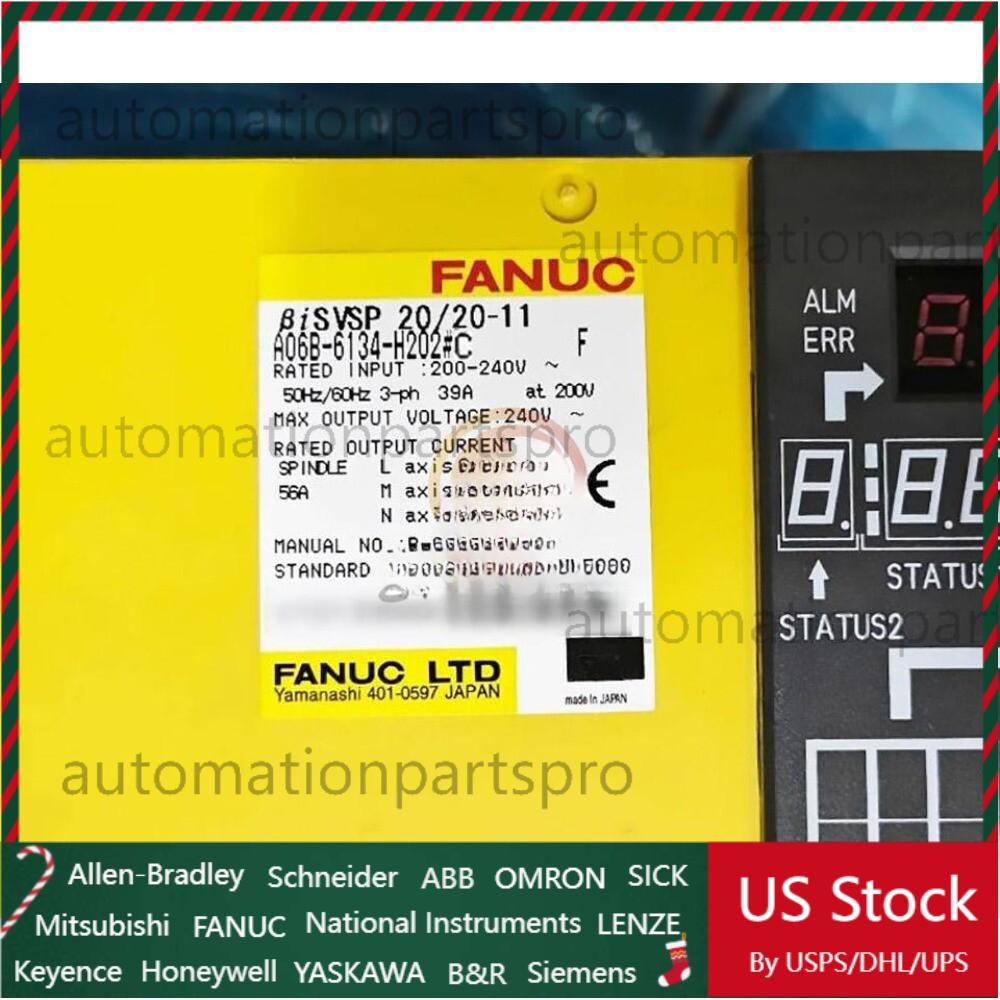 1PC NEW FANUC Servo Drive Amplifier A06B-6134-H202#C